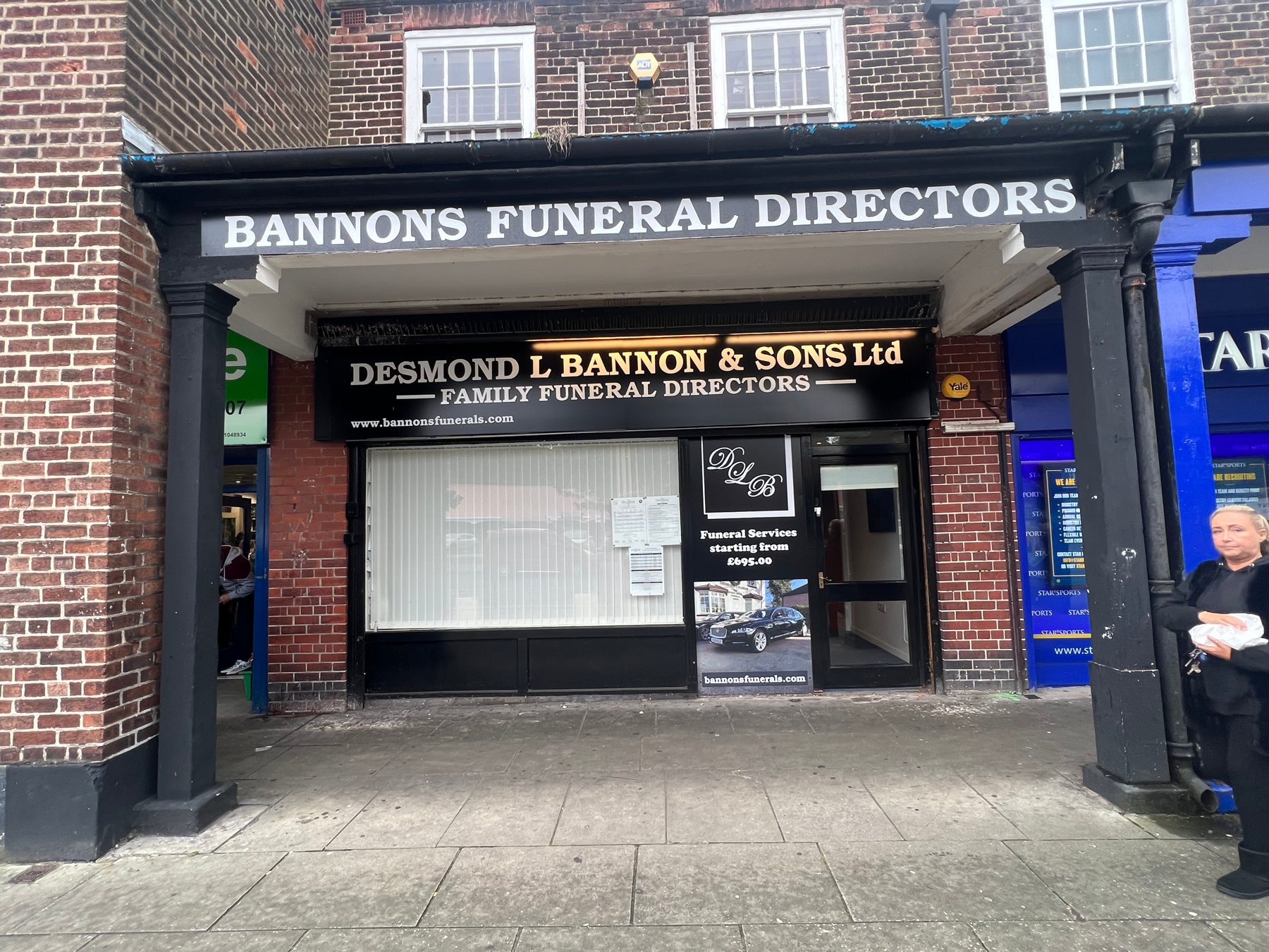 The Broadway office shopfront in Norris Green