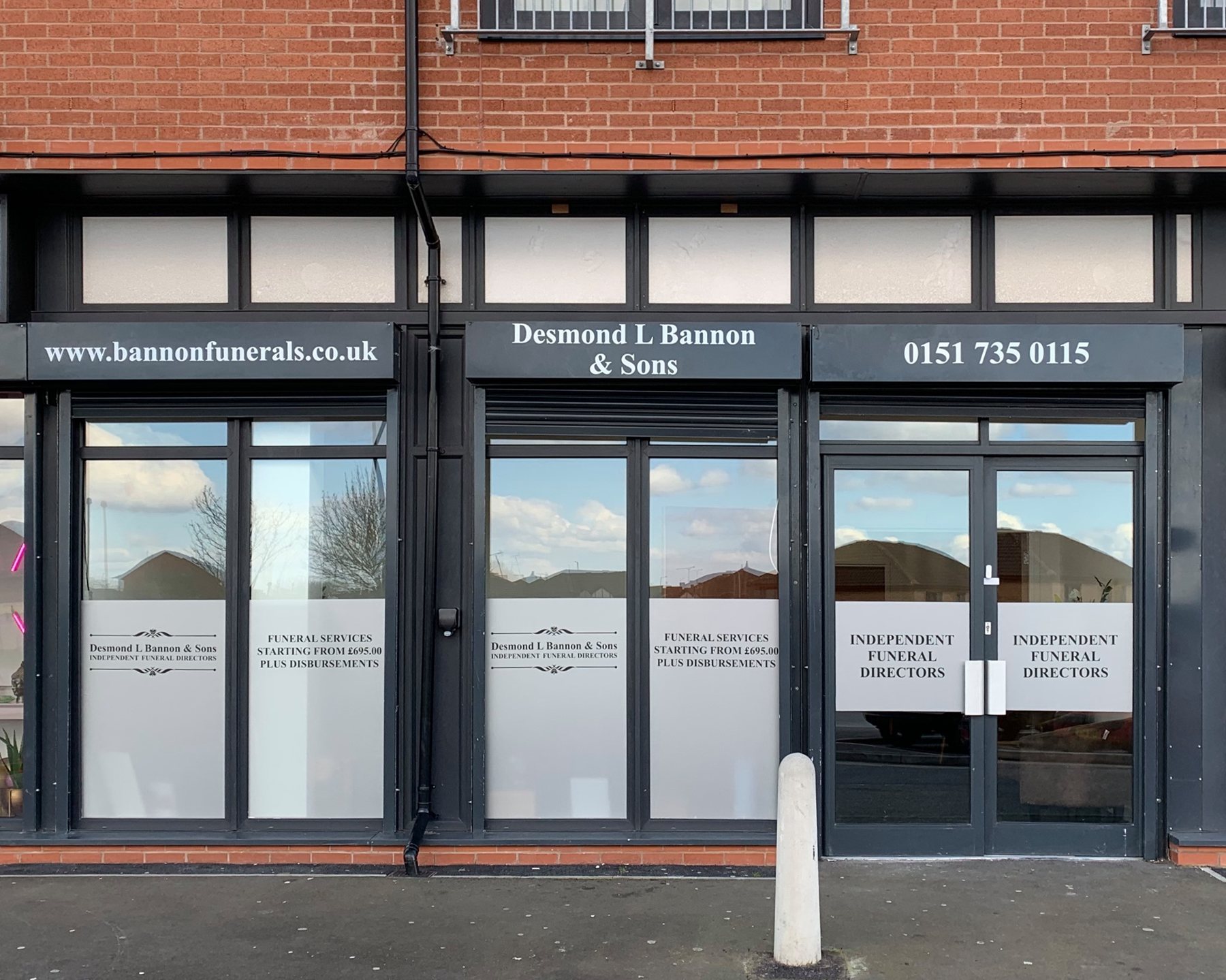 The Smithdown Road office shopfront